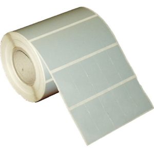 Silver Mat Etiket 20 X 40 5li