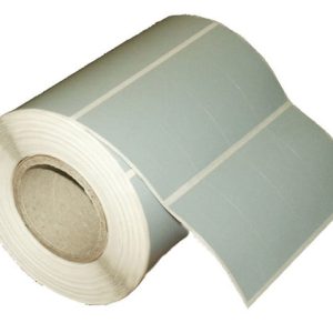 Silver Mat Etiket 25 X 45 4lü